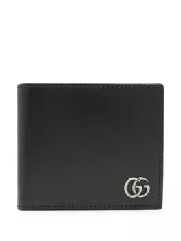 Gucci кошелек для монет GG Marmont, черный