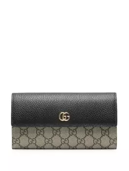 Gucci кошелек GG Marmont, нейтральный цвет