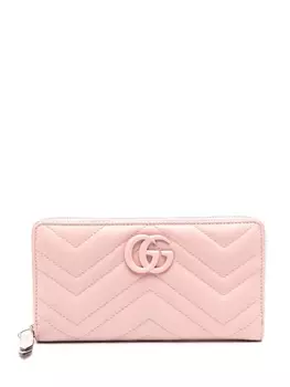 Gucci кошелек GG Marmont, розовый