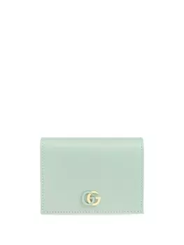 Gucci кошелек GG Marmont, зеленый