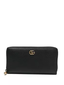 Gucci кошелек на молнии, черный