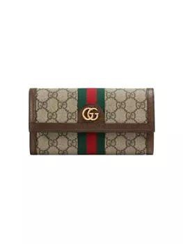 Gucci кошелек Ophidia, нейтральный цвет