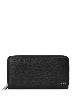 Gucci кошелек с логотипом, черный