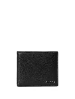 Gucci кошелек с логотипом, черный