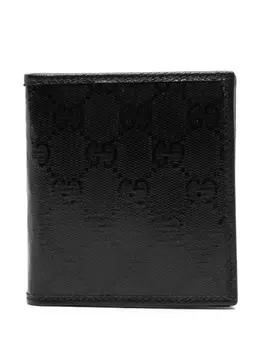 Gucci кошелек с логотипом Double G, черный