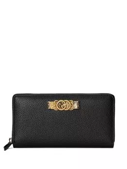 Gucci кошелек с логотипом Interlocking G, черный