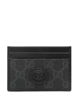 Gucci кошелек с логотипом Interlocking G, черный