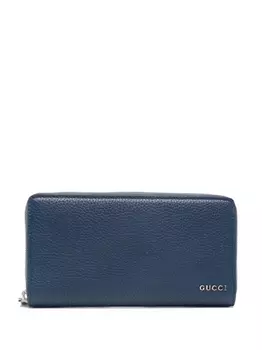 Gucci кошелек с логотипом, синий
