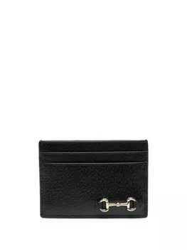 Gucci кошелек с пряжкой Horsebit, черный