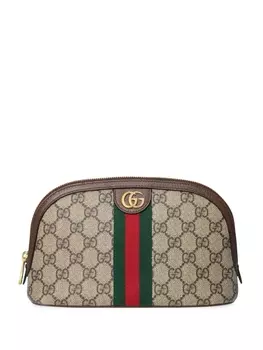 Gucci косметичка Ophidia, нейтральный цвет