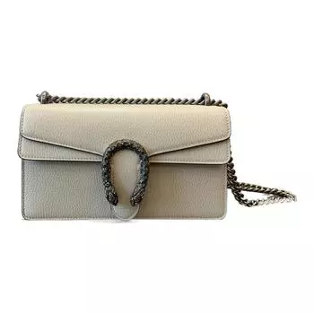 GUCCI Кожаная сумка через плечо Dionysus, женская, белая