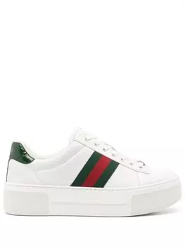 Gucci кроссовки Ace, белый