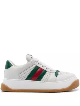 Gucci кроссовки Screener, белый