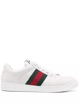 Gucci кроссовки Screener, белый