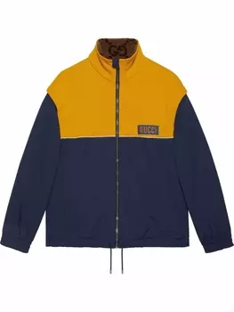 Gucci куртка из джерси Technical, желтый