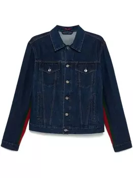 Gucci куртка с отделкой Web, синий