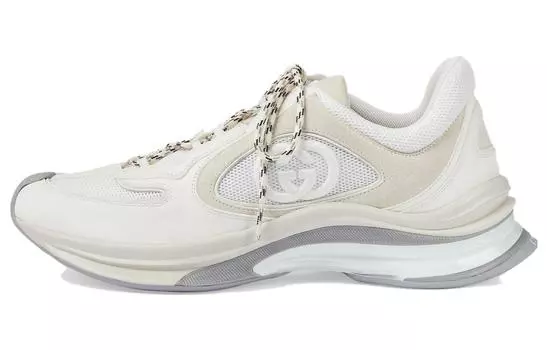 Кроссовки мужские Gucci Run Sneaker, кремовый / белый