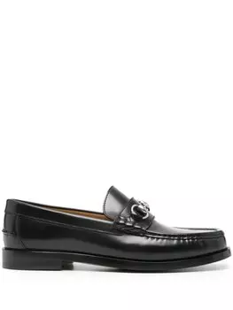Gucci лоферы Horsebit, черный