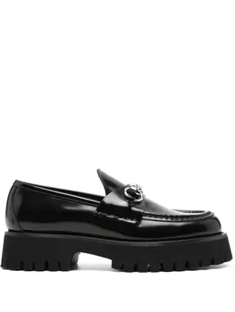 Gucci лоферы Horsebit, черный