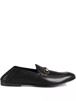 Gucci лоферы Horsebit, черный