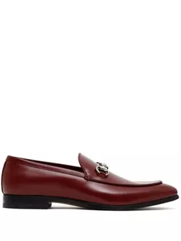 Gucci лоферы Horsebit, коричневый