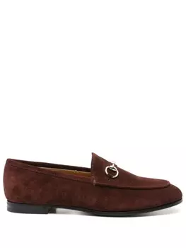 Gucci лоферы Horsebit, коричневый