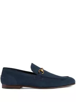 Gucci лоферы Jordaan, синий