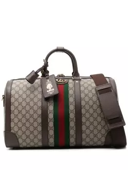 Gucci маленькая дорожная сумка Savoy, нейтральный цвет