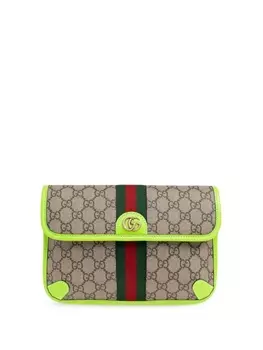 Gucci маленькая поясная сумка Ophidia, нейтральный цвет