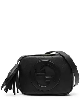 Gucci маленькая сумка через плечо Blondie, черный