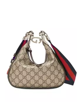 Gucci маленькая сумка на плечо Attache, нейтральный цвет