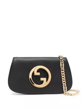 Gucci маленькая сумка на плечо Blondie, черный