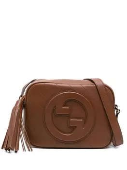 Gucci маленькая сумка на плечо Blondie, коричневый