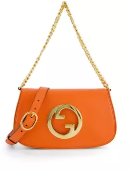 Gucci маленькая сумка на плечо Blondie, оранжевый