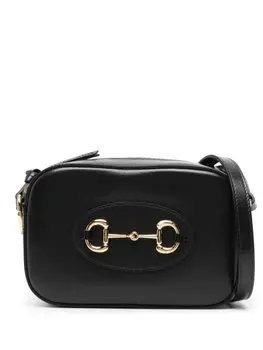 Gucci маленькая сумка на плечо Horsebit 1955, черный