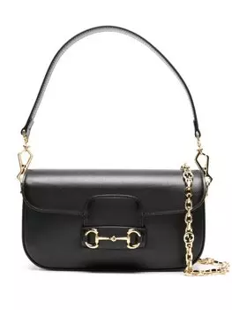 Gucci маленькая сумка на плечо Horsebit 1955, черный