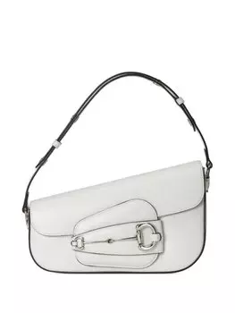 Gucci маленькая сумка на плечо Horsebit 1955, белый