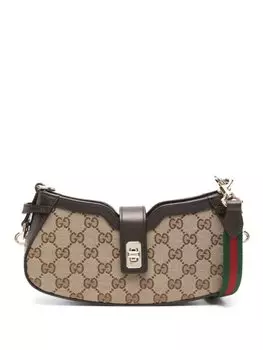 Gucci маленькая сумка на плечо Moon Side, коричневый