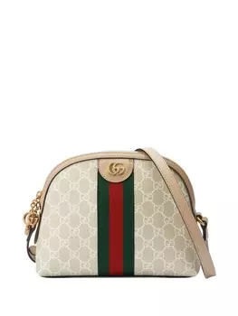 Gucci маленькая сумка на плечо Ophidia, нейтральный цвет