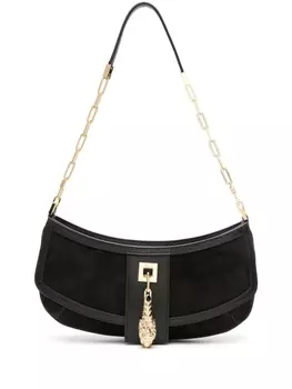 Gucci маленькая сумка на плечо Tiger Head, черный