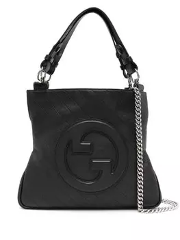 Gucci маленькая сумка-тоут Blondie, черный