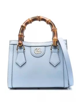 Gucci маленькая сумка-тоут Diana, синий
