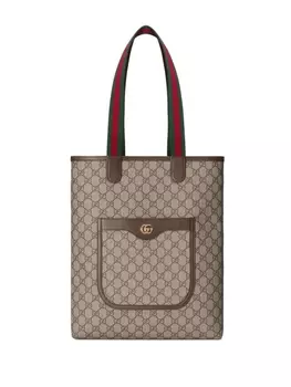 Gucci маленькая сумка-тоут Ophidia, нейтральный цвет