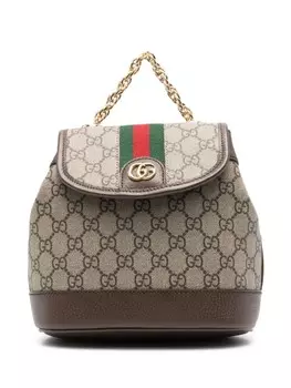 Gucci мини-рюкзак Ophidia, нейтральный цвет