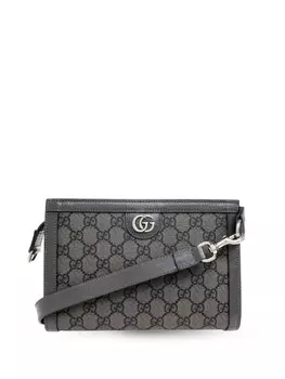 Gucci мини-сумка через плечо Ophidia, серый