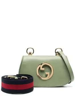 Gucci мини-сумка Gucci Blondie, зеленый