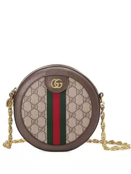 Gucci мини-сумка на плечо Ophidia, нейтральный цвет