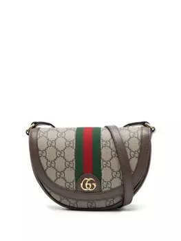 Gucci мини-сумка на плечо Ophidia, нейтральный цвет