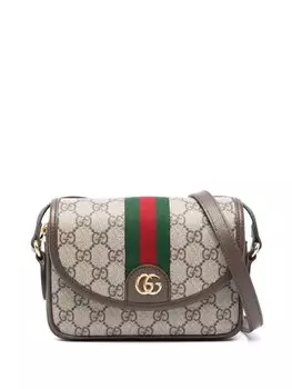 Gucci мини-сумка на плечо Ophidia, нейтральный цвет