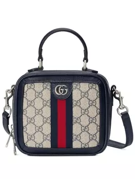 Gucci мини-сумка Ophidia, нейтральный цвет